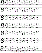 okul öncesi 9 sayısı çizgi çalışması